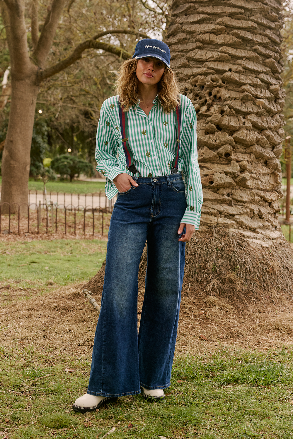 Stripe Cactus Shirt