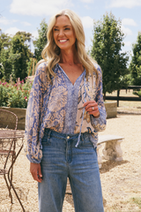 Emily Ruffle Collar Shirt