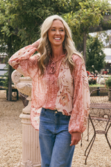 Emily Ruffle Collar Shirt