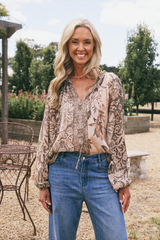 Emily Ruffle Collar Shirt