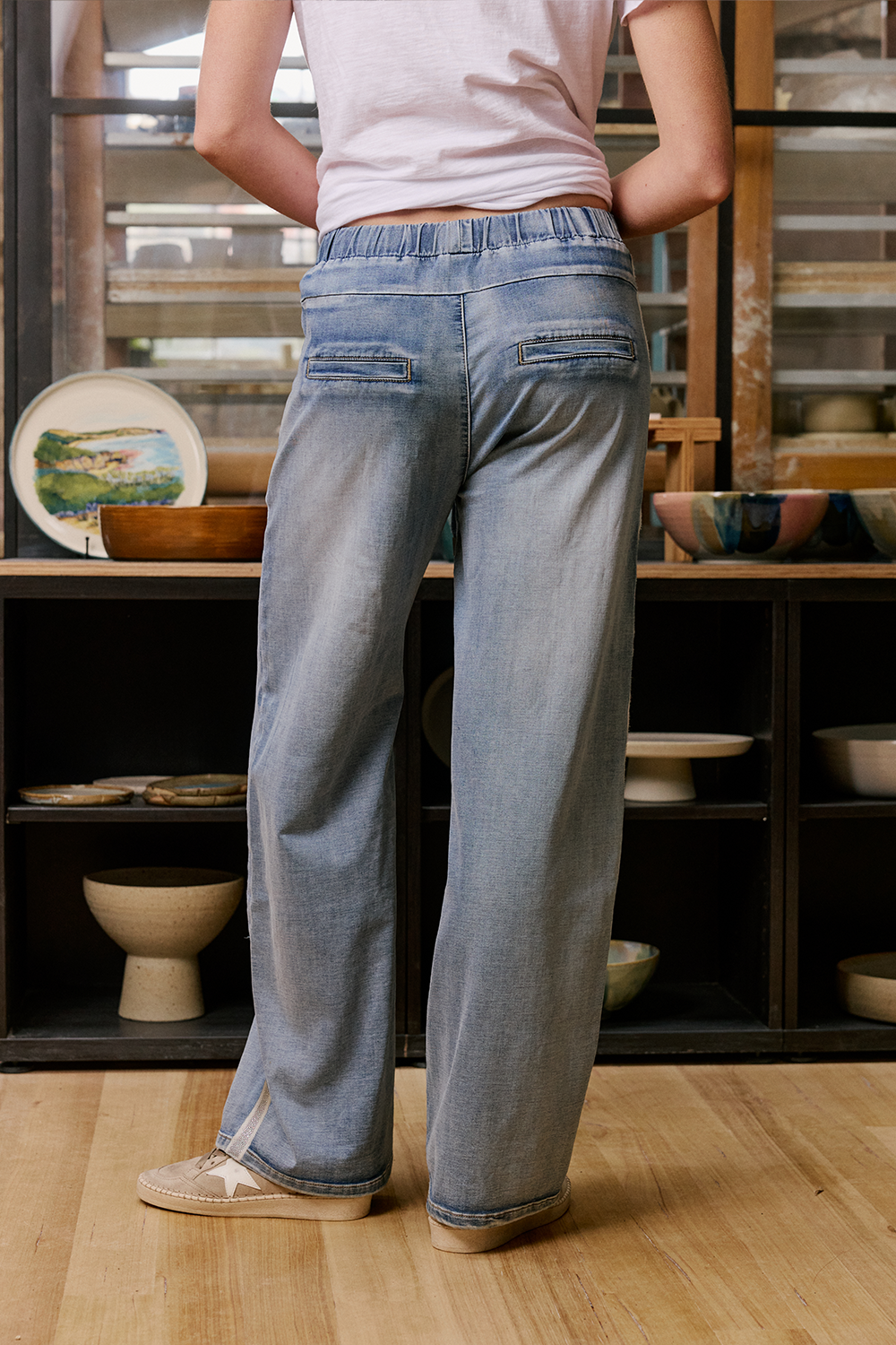 Glam Track Denim