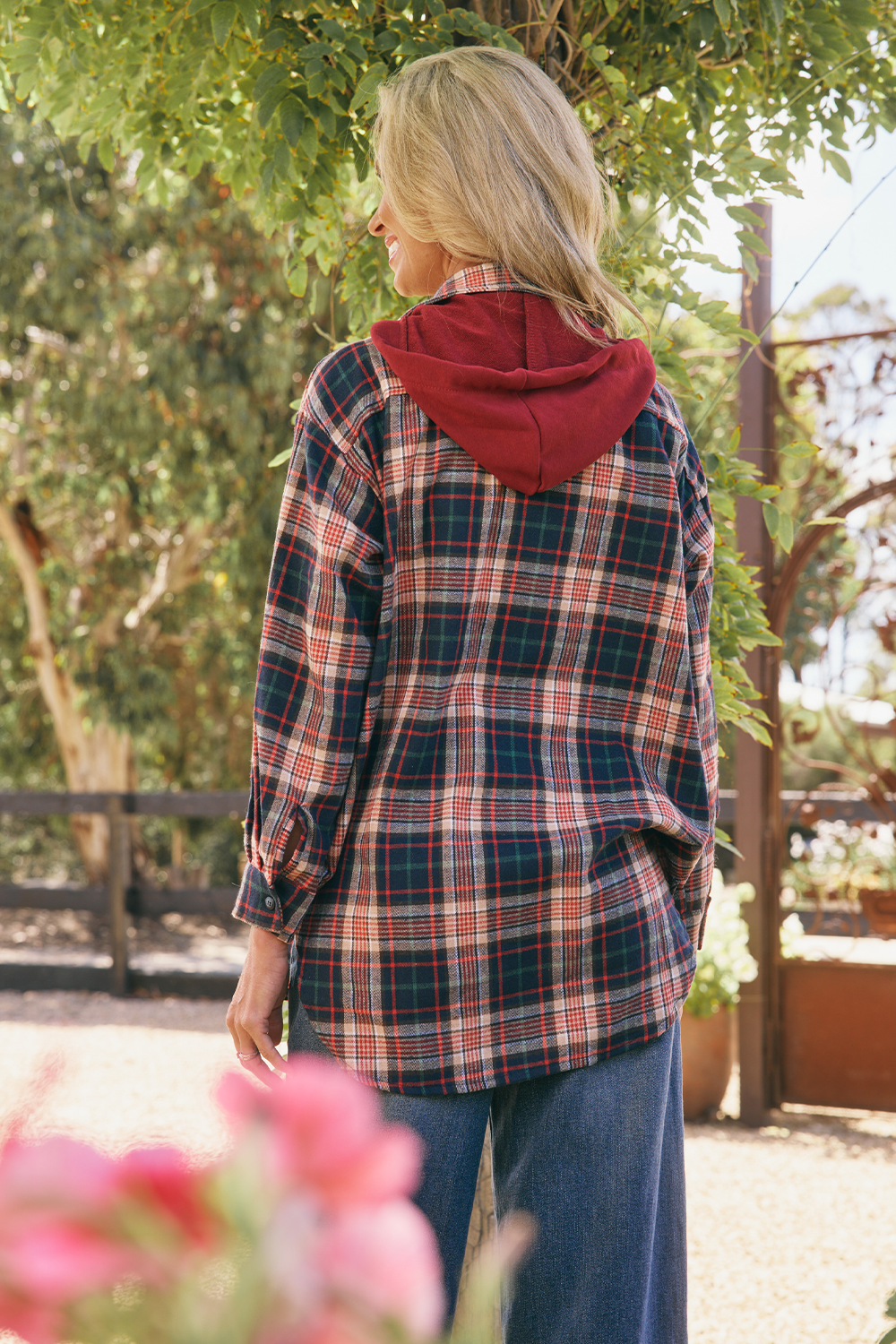 Hooded Logger Shirt
