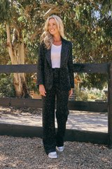 Lordes Sequin Velvet Jacket