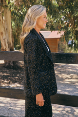 Lordes Sequin Velvet Jacket
