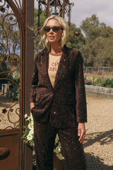 Lordes Sequin Velvet Jacket