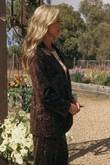 Lordes Sequin Velvet Jacket