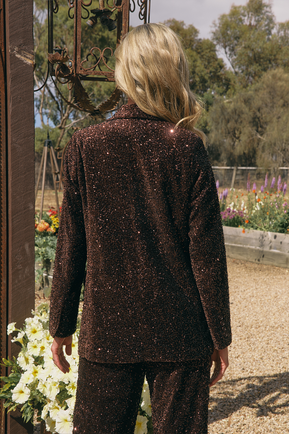 Lordes Sequin Velvet Jacket