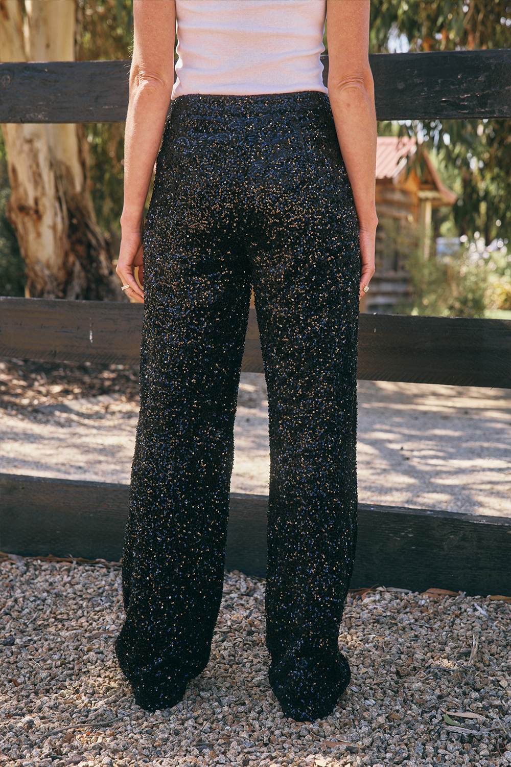 Lordes Sequin Velvet Pant