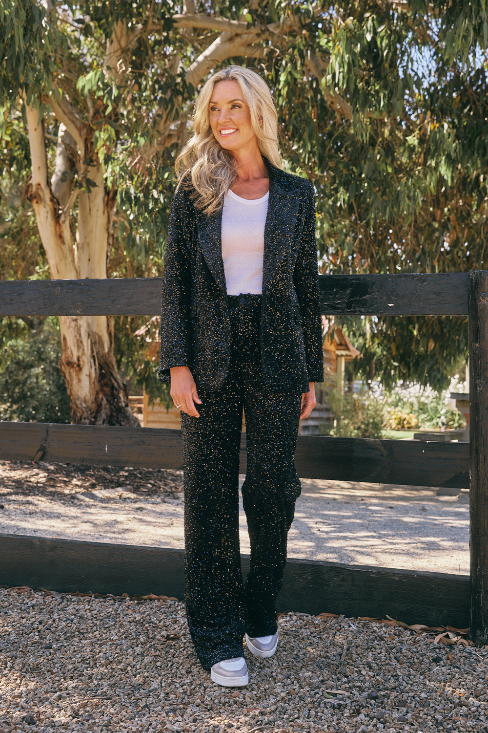 Lordes Sequin Velvet Pant