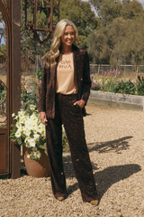 Lordes Sequin Velvet Pant
