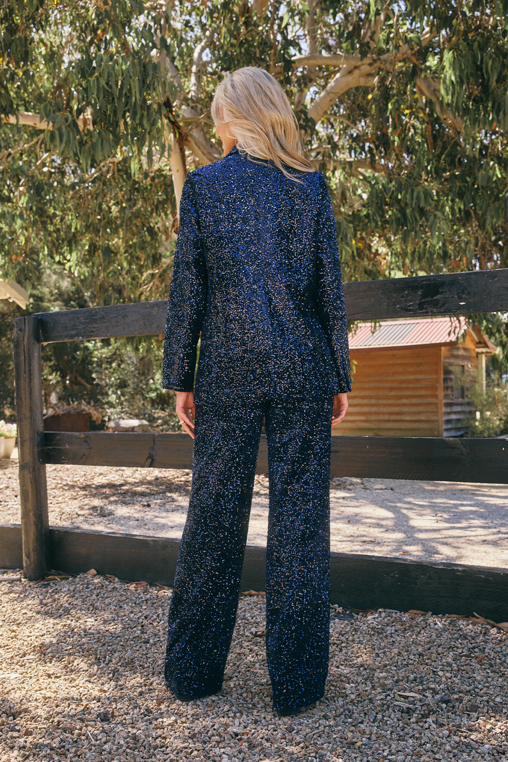 Lordes Sequin Velvet Pant