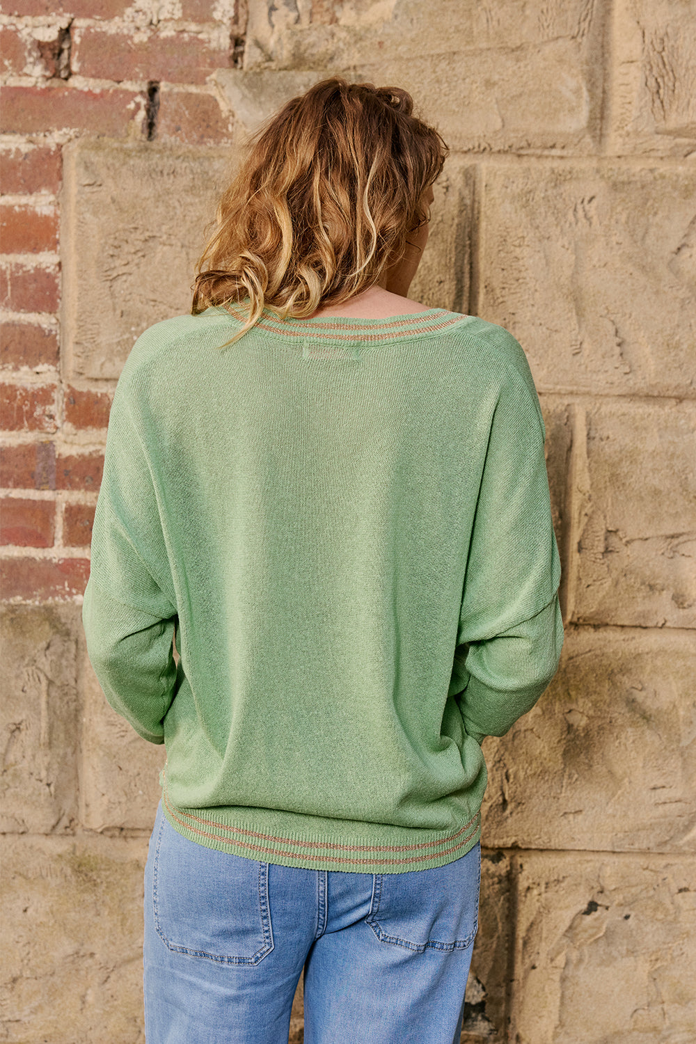 Lurex College Knit