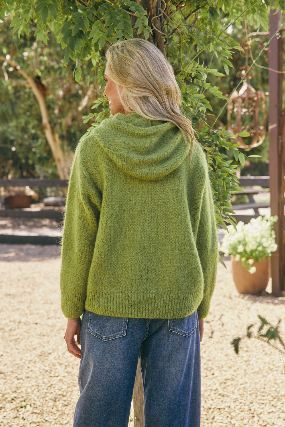 Luxe Hooded Mohair Jumper