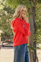 Luxe Hooded Mohair Jumper