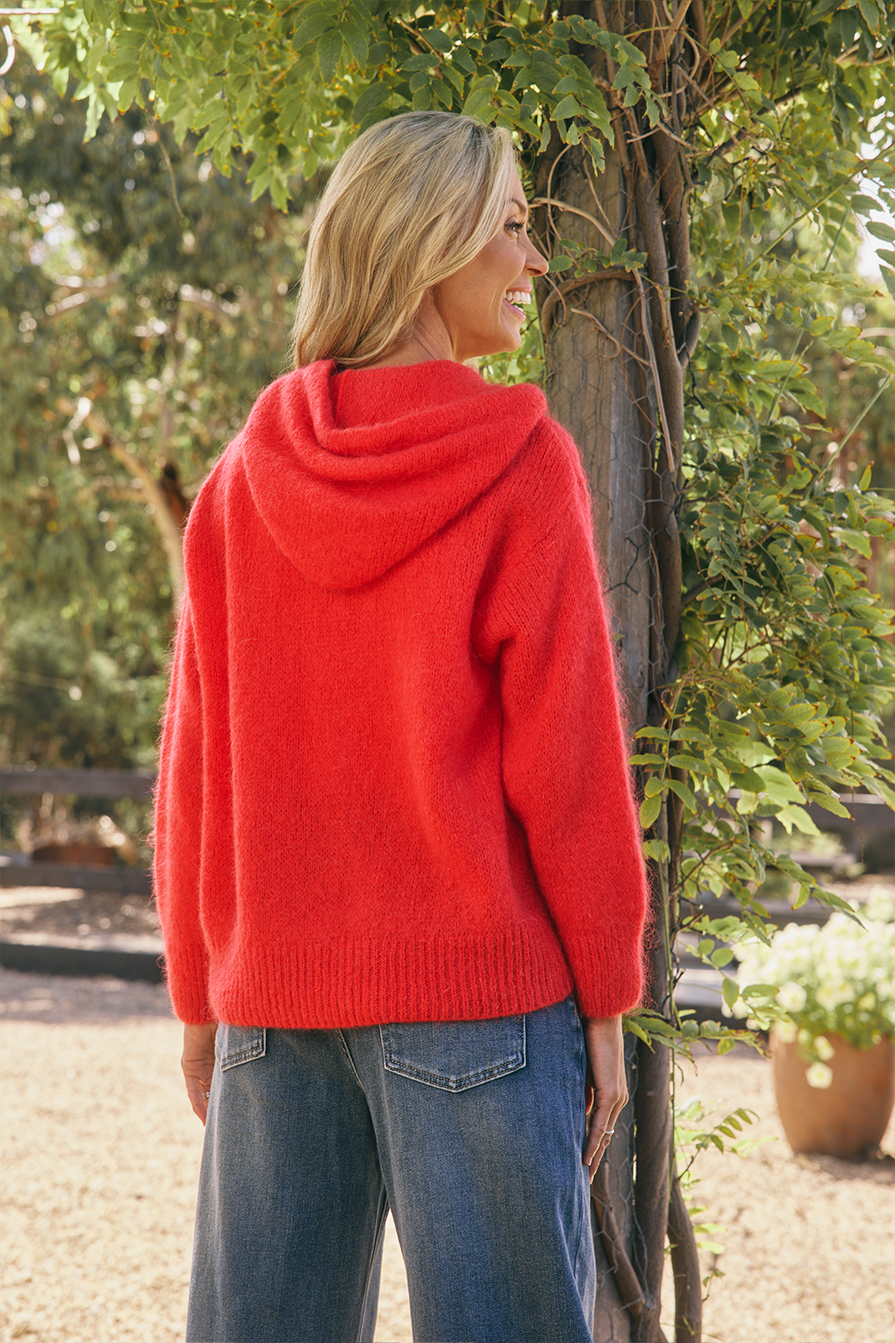 Luxe Hooded Mohair Jumper