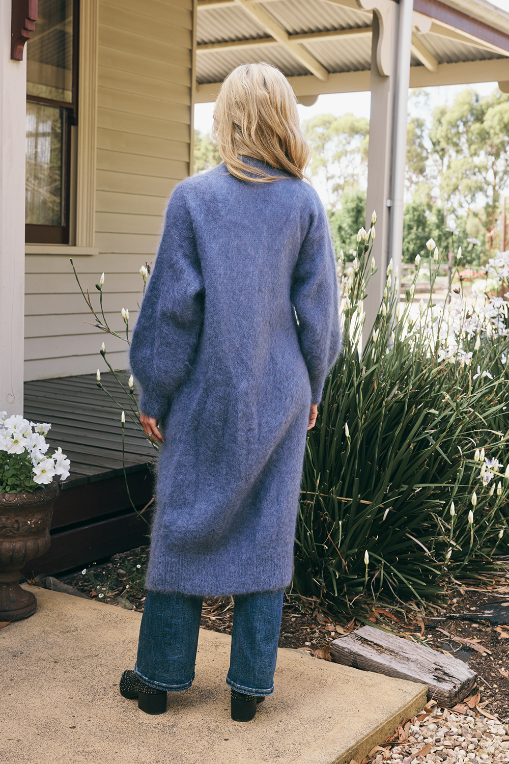 Luxe Long Mohair Cardi