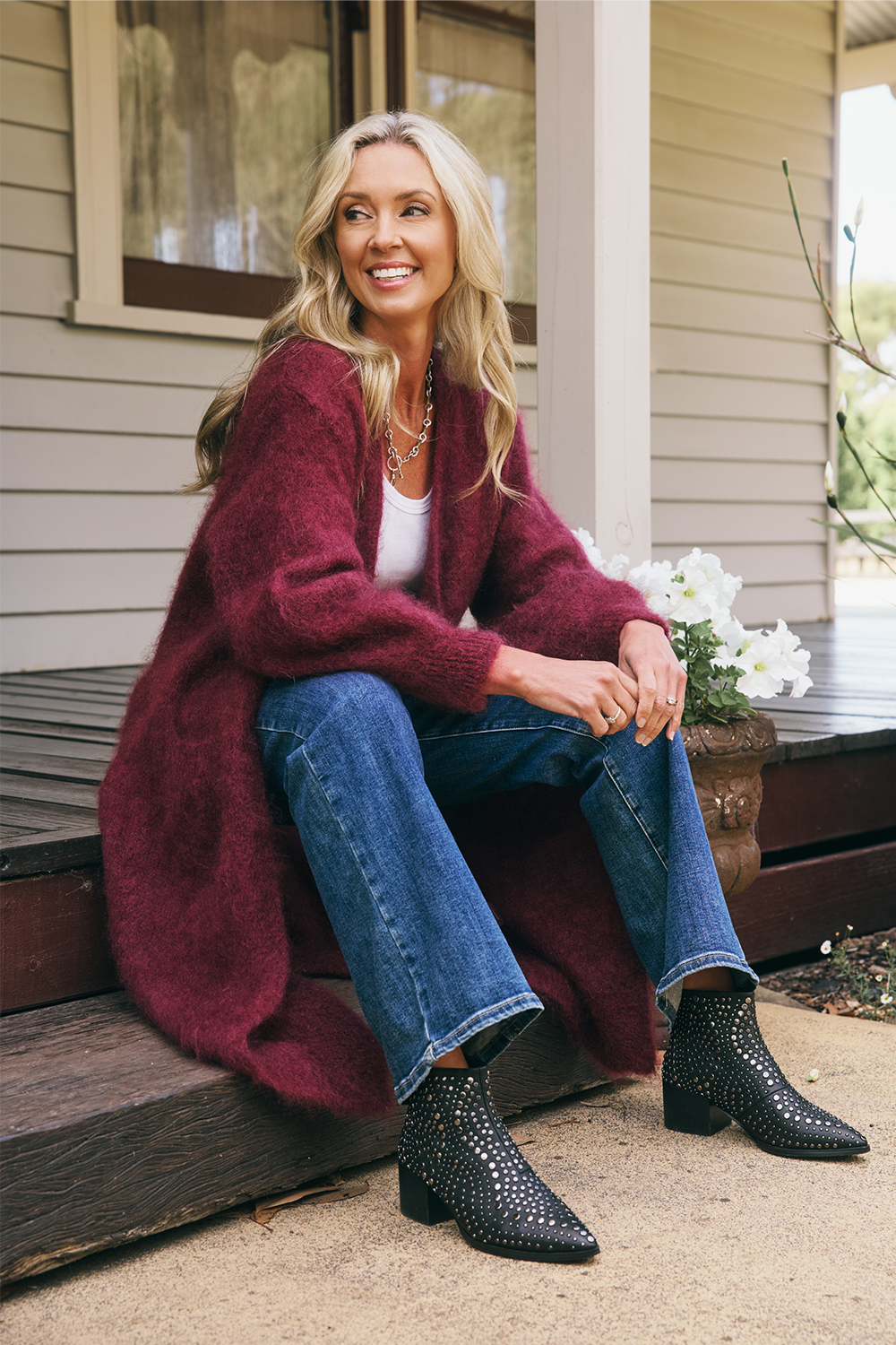 Luxe Long Mohair Cardi