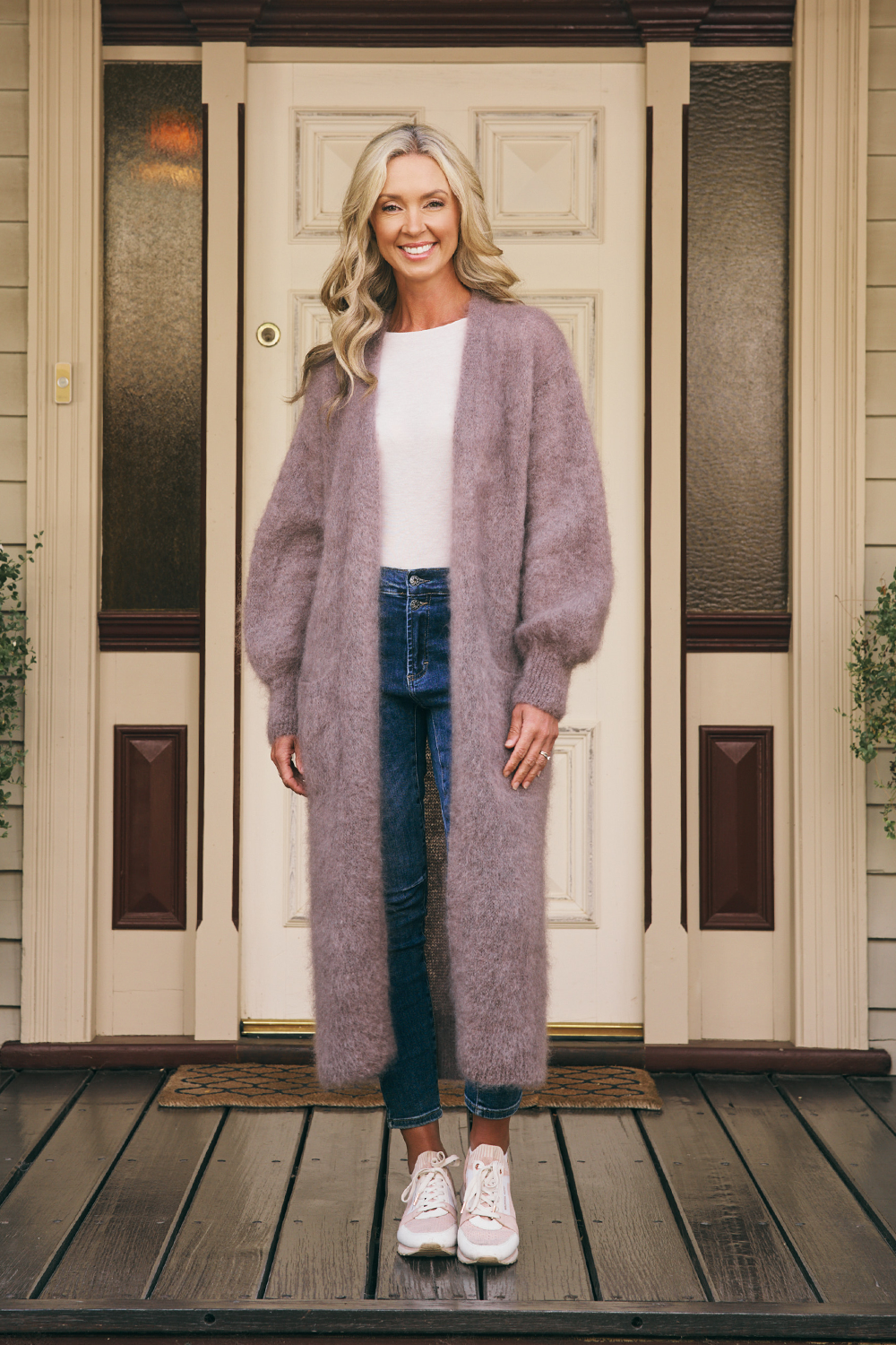 Luxe Long Mohair Cardi