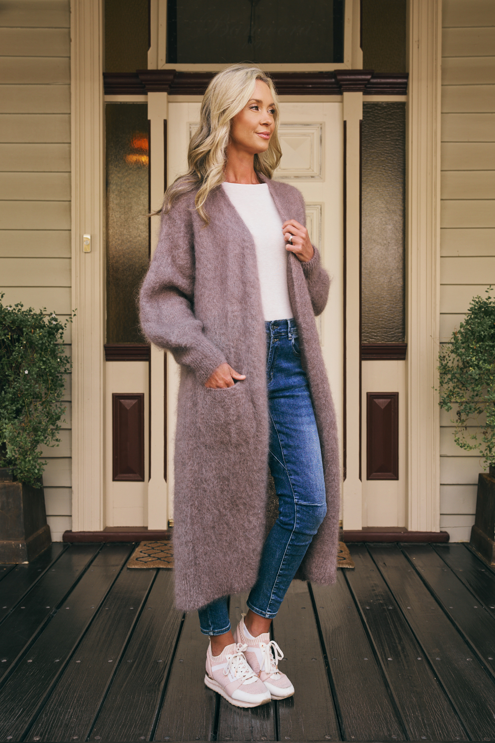 Luxe Long Mohair Cardi