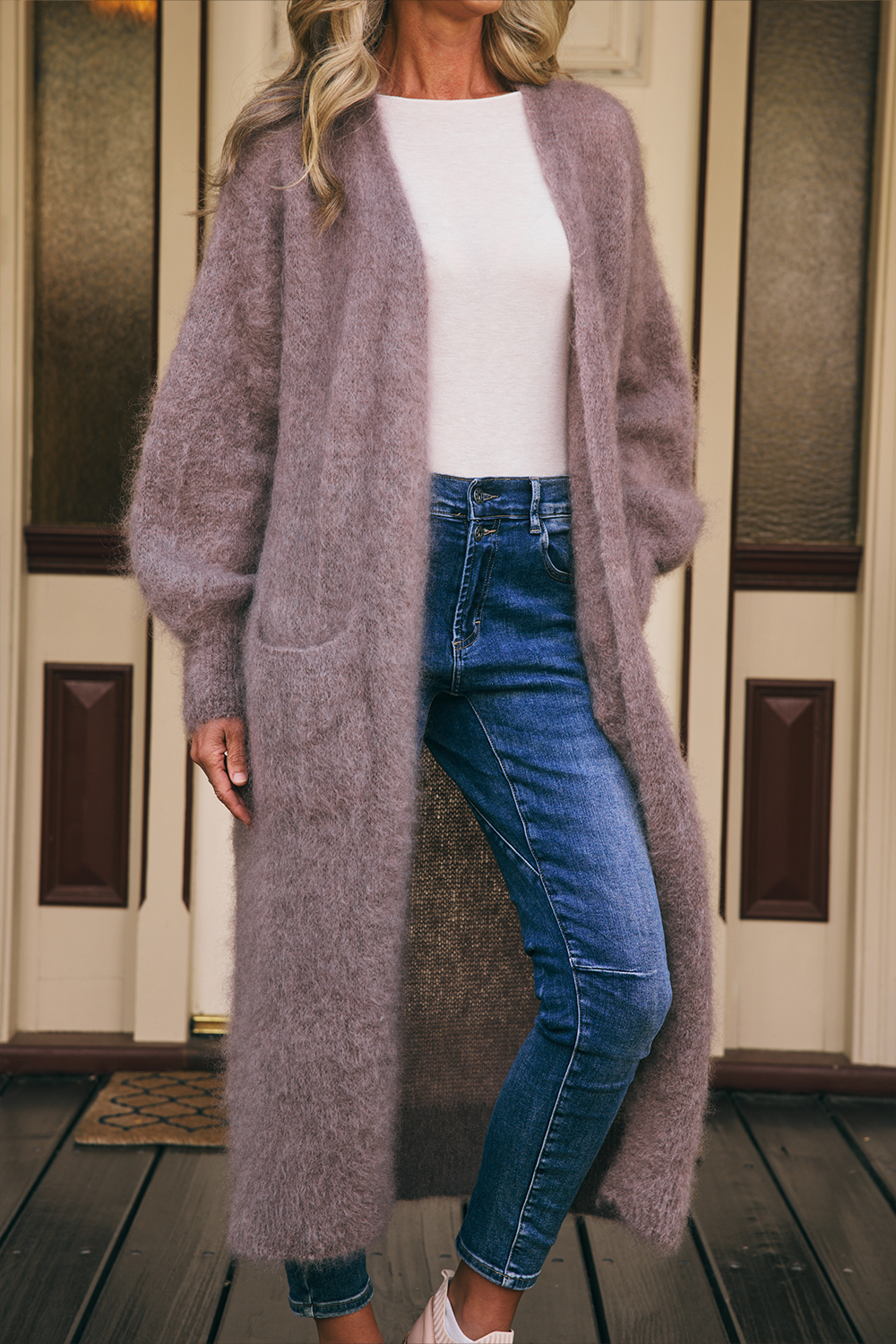 Luxe Long Mohair Cardi