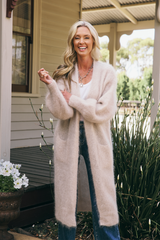 Luxe Long Mohair Cardi