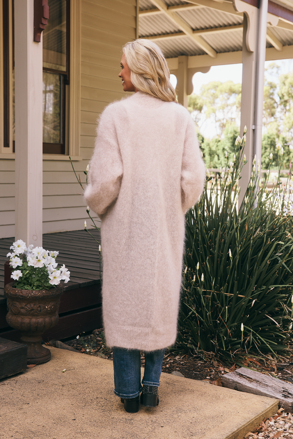 Luxe Long Mohair Cardi