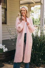 Luxe Long Mohair Cardi
