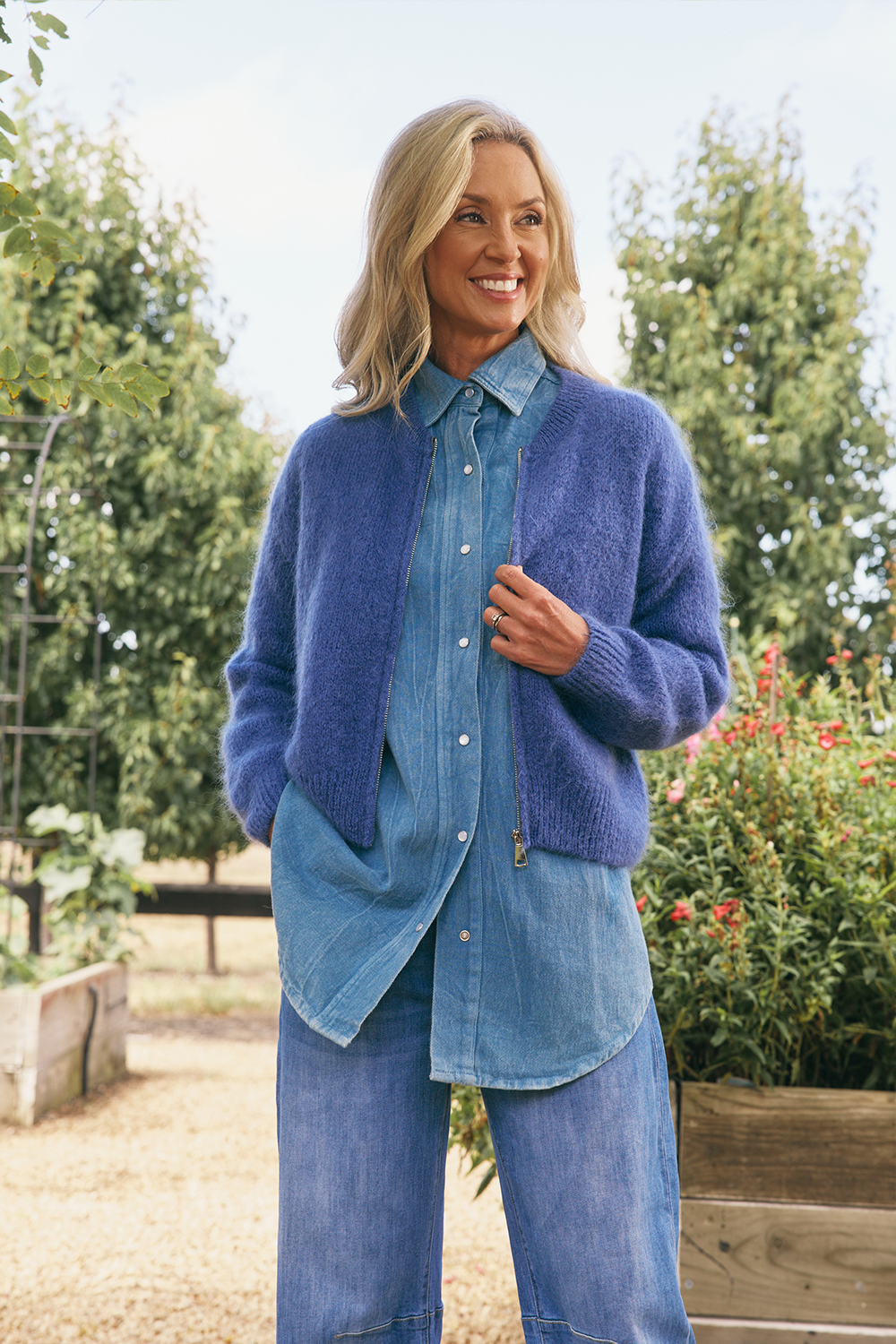 Luxe Mohair Bomber