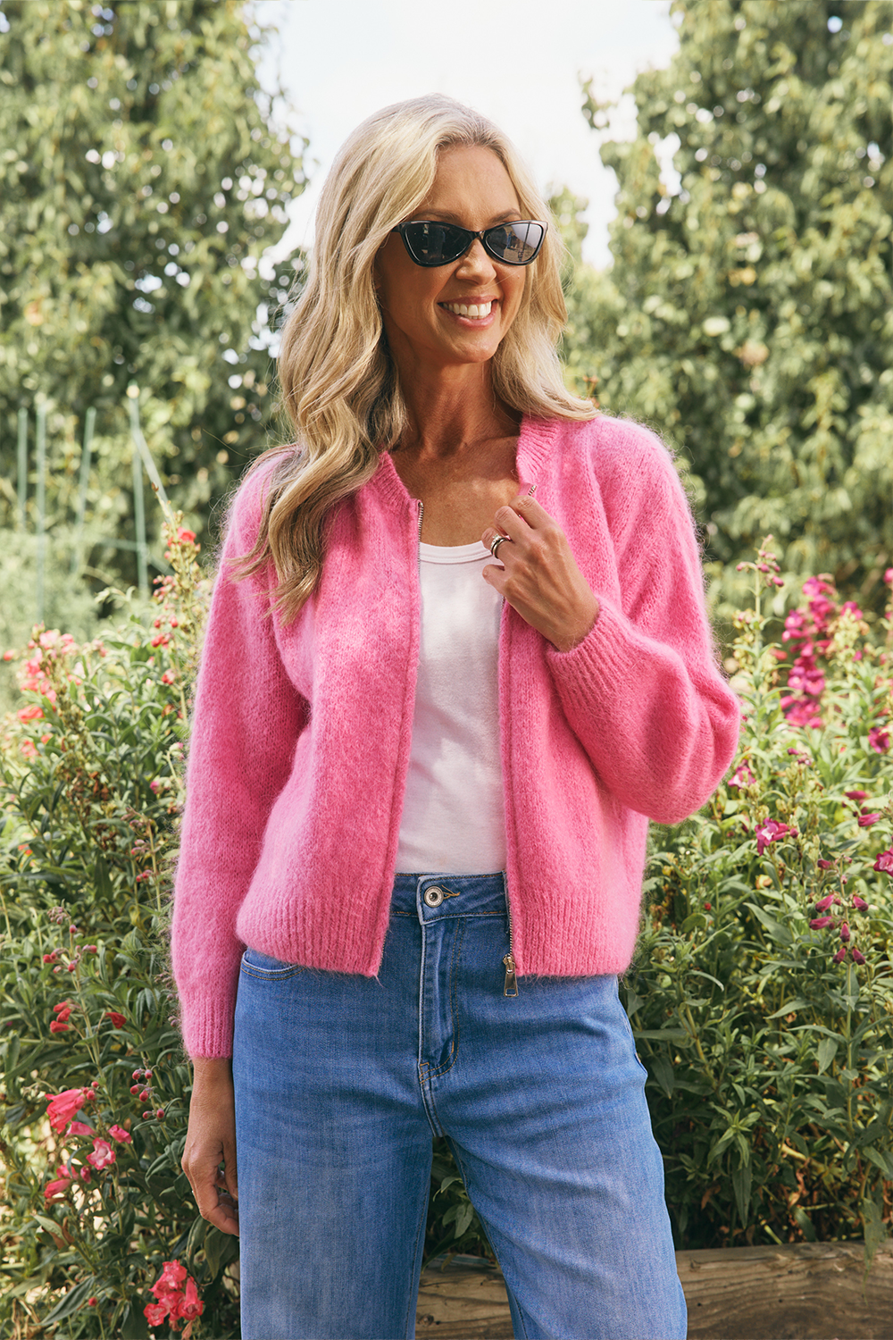 Luxe Mohair Bomber