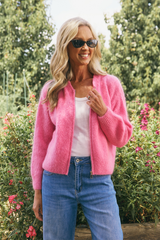 Luxe Mohair Bomber