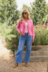 Luxe Mohair Bomber