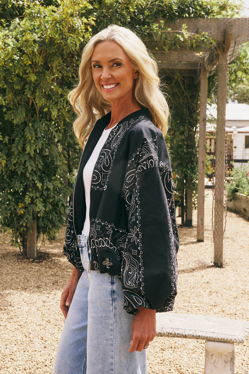 Peaches Bomber Jacket