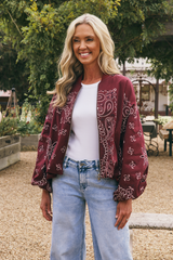 Peaches Bomber Jacket