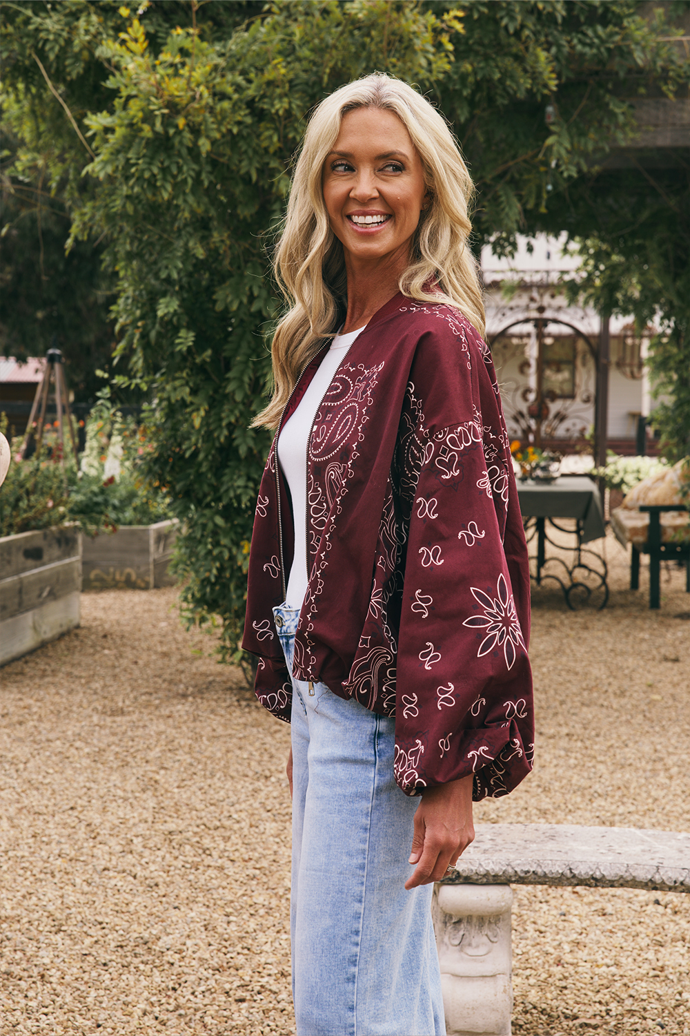 Peaches Bomber Jacket