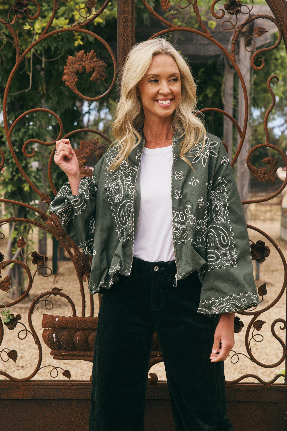 Peaches Bomber Jacket