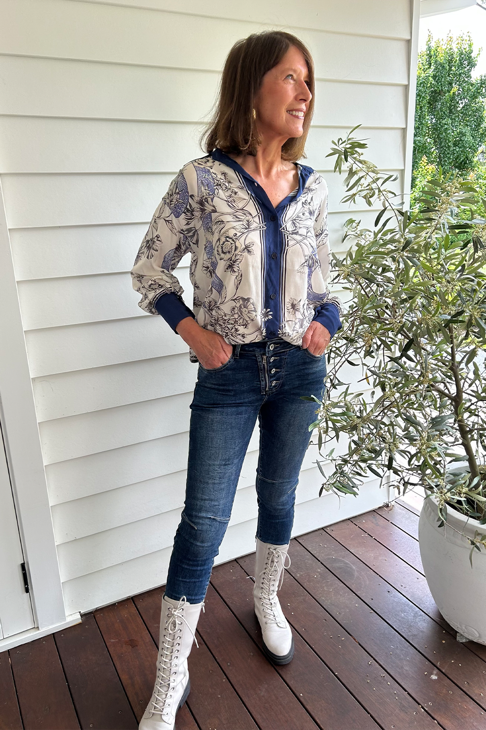 Serpent Blouse