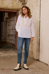 Italian Star Zip & Button Jean