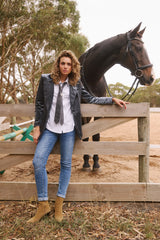 Italian Star Zip & Button Jean