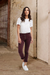 Italian Star Zip & Button Jean